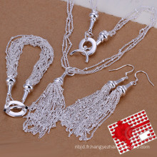 Réceptions de fête Tassel Design Elegant Alloy Jewelry Collier Ensembles Cadeaux